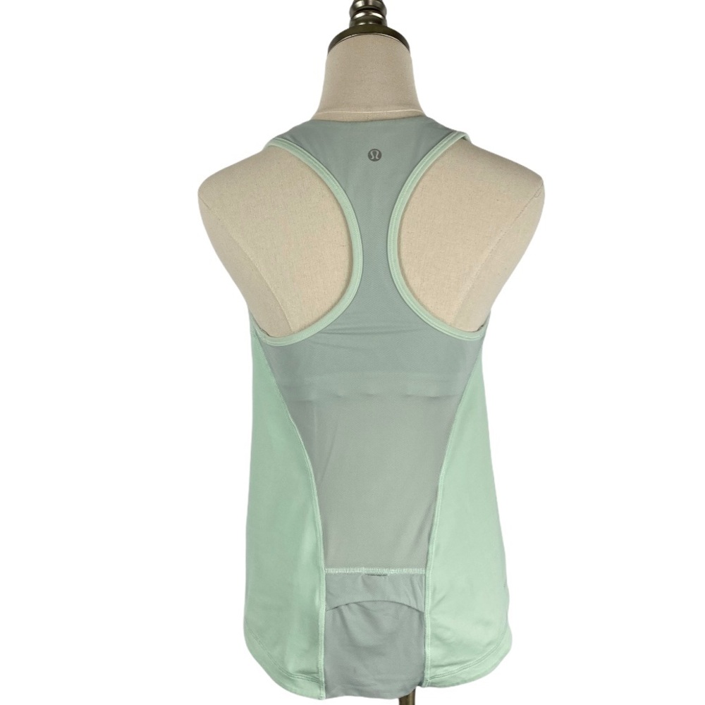 lululemon Cardio Kick Mint Green Tank Top - Picture 2 of 12